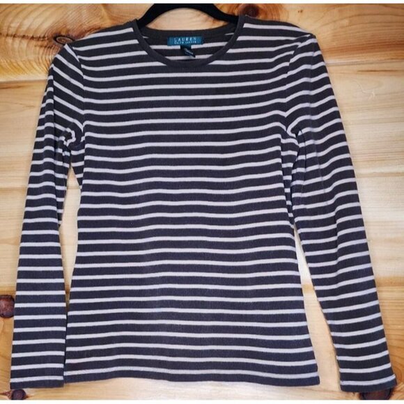 Lauren Ralph Lauren M Brown Minimalist Warm Causal Business Chic. Cool Weather. - Picture 10 of 12